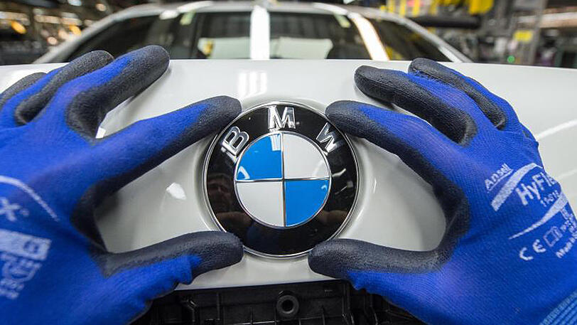 BMW-Produktion in Dingolfing in Bayern.