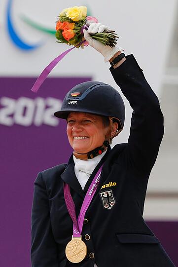 Goldmedaille: Hannelore Brenner