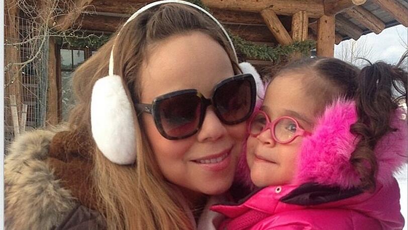 Spaß im Schnee: Mariah Carey und ihre Tochter Monroe Spaß im Schnee: Mariah Carey und ihre Tochter Monroe