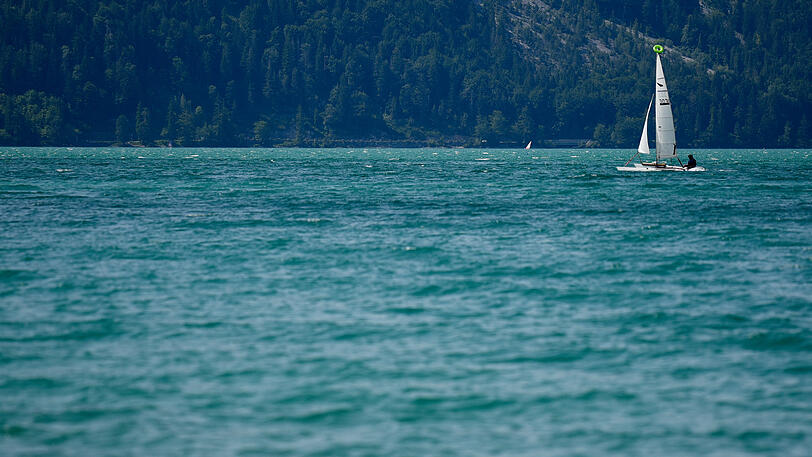 Der Walchensee im Alpenvorland: Hier kam es zur Rettungsaktion. (Archivbild)