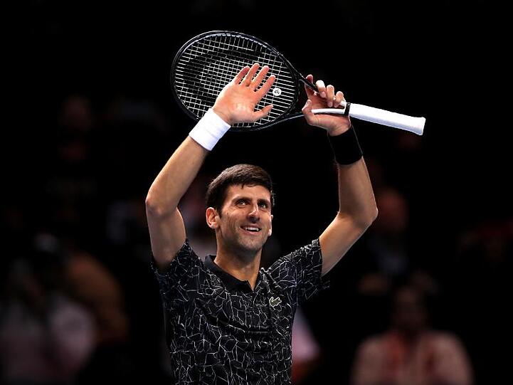 Trifft im ATP-WM-Finale auf Alexander Zverev: Novak Djokovic.