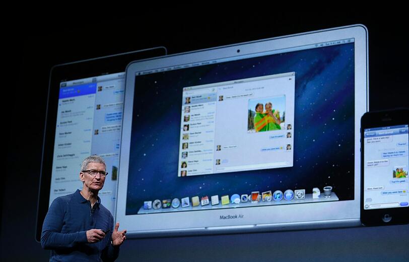 Apple-CEO Tim Cook präsentiert am Dienstagabend Neuheiten in San Jose.