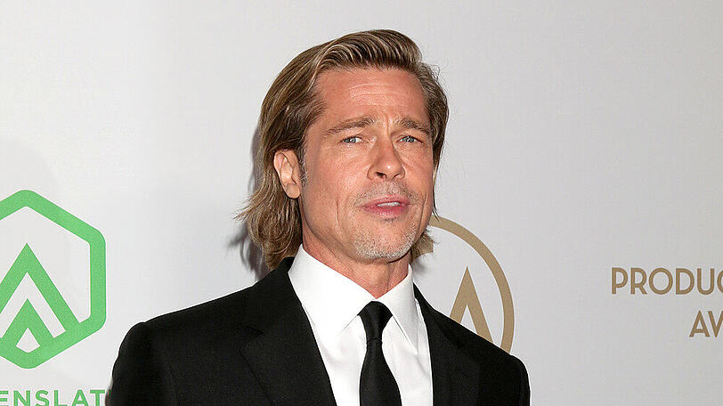 Brad Pitt hat sich eindeutig zu "Team Biden" bekannt