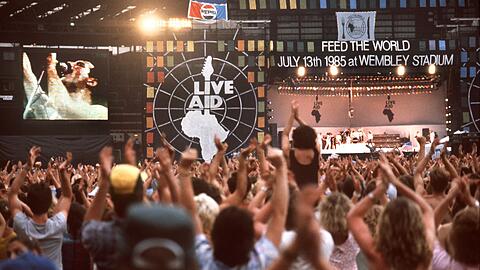 Dutzende Rock- und Popstars feierten mit Zehntausenden Fans ein Fest der Menschlichkeit bei den Konzerten in London und Philadelphia. (Archivfoto)