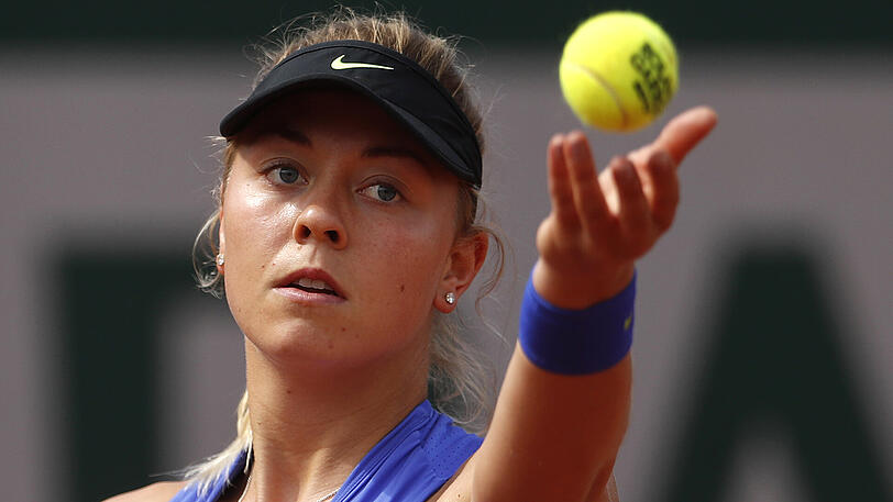 Die Hamburgerin Carina Witthöft gewann am Mittwoch gegen Camila Giorgi aus Italien 7:6 (7:5), 6:3.