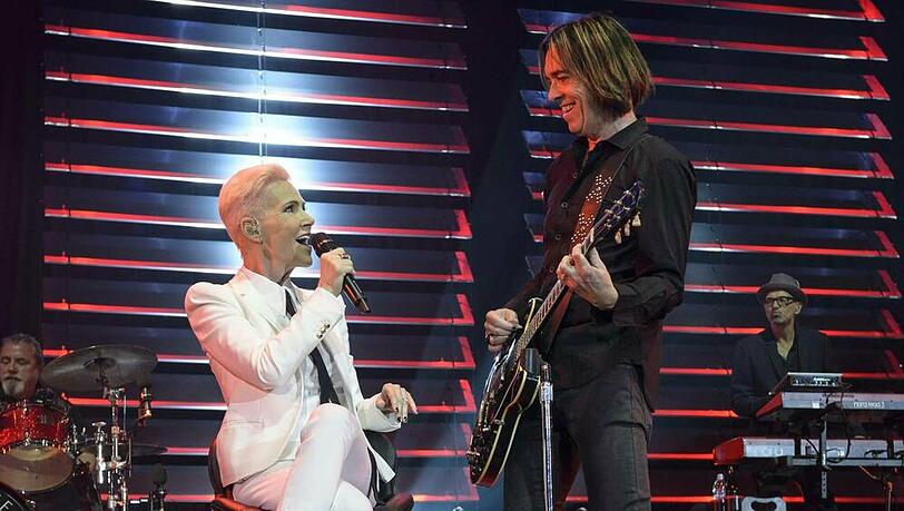 Marie Fredriksson und Per Gessle schrieben als Duo Roxette Erfolgsgeschichte. Marie Fredriksson und Per Gessle schrieben als Duo Roxette Erfolgsgeschichte.