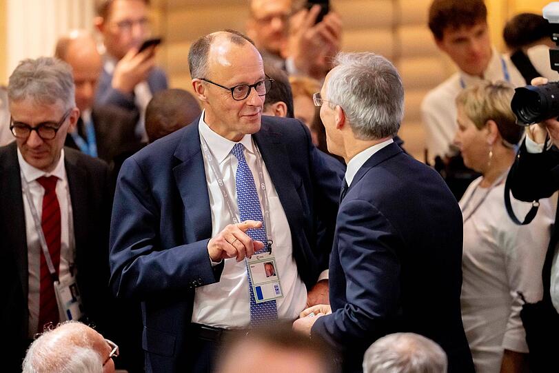 CDU-Chef Friedrich Merz wurde bei der Siko versehentlich schon zum Kanzler gemacht.