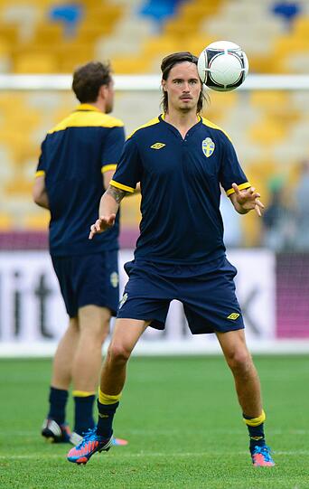 Schwedens Mikael Lustig trägt Vokuhila - vorne kurz, hinten lang.