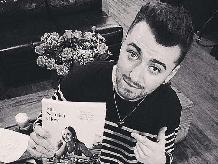 Sam Smiths neue Bibel: Der Ernährungsratgeber "Eat. Nourish. Glow"