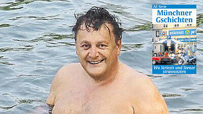 Mag das Wasser: Dieter Scholz.