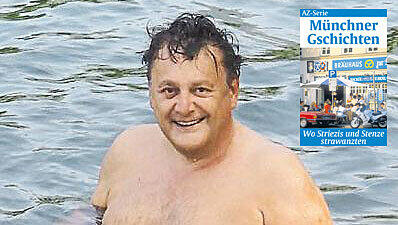 Mag das Wasser: Dieter Scholz.