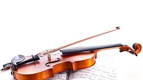 Die Geige ist eines der bekanntesten Saiteninstrumenten. Bei einem Konzert gibt es noch mehr Musikgeräte zu entdecken. (Symbolbild)