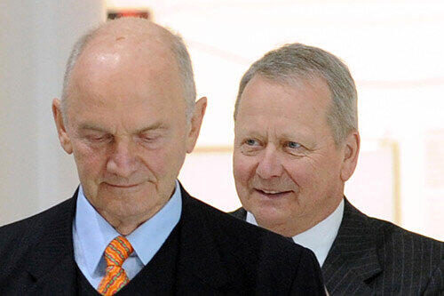 Trafen am Vormittag nicht aufeinander: Ferdinand Piech (li.) und Wolfgang Porsche