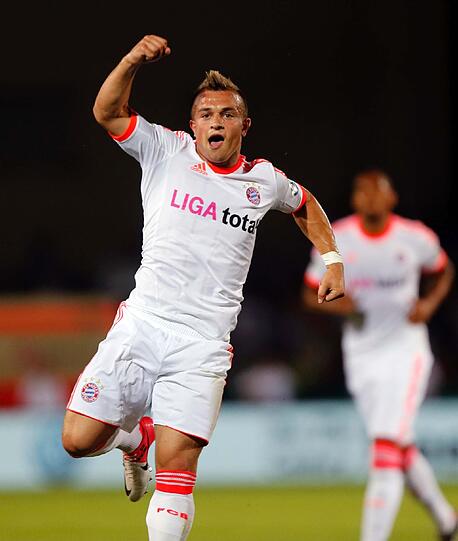 Auch der junge Schweizer Xerdan Shaqiri konnte zulegen: von 15 auf 16 Millionen.