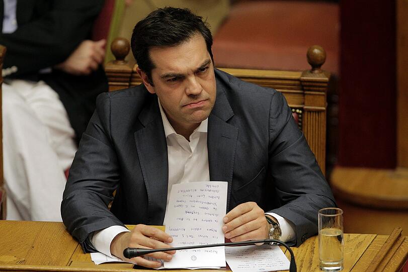 Das griechische parlament stimmte den Reformvorlagen der Hläubiger zu. Dennoch: Mit dem Votum kann Premierminister Alexis Tsipras nicht zufrieden sein.