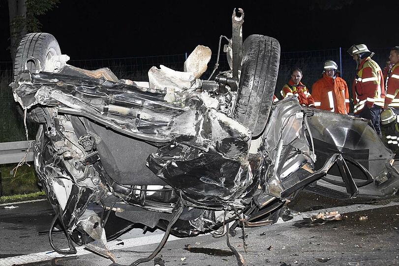 Insgesamt elf Fahrzeuge waren in den Unfall verwickelt.