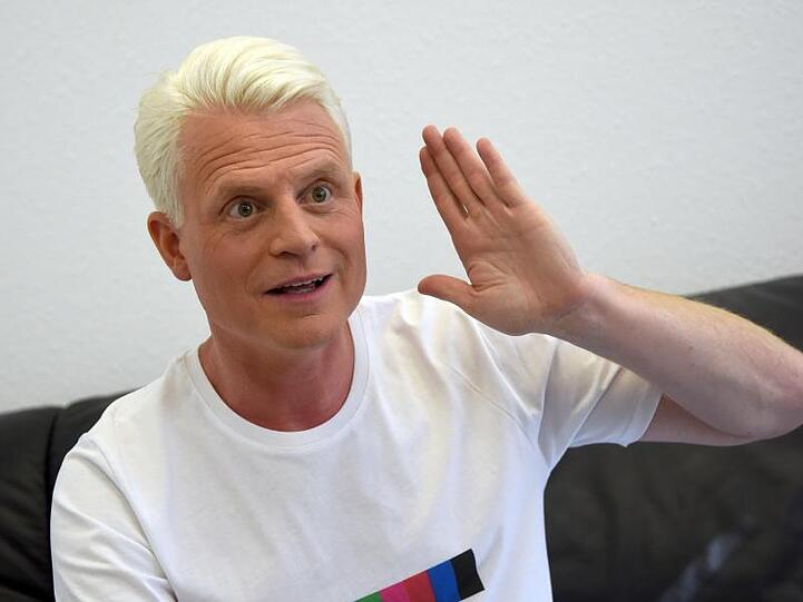 Nicht auf den Mund gefallen: der Fernsehmoderator Guido Cantz.