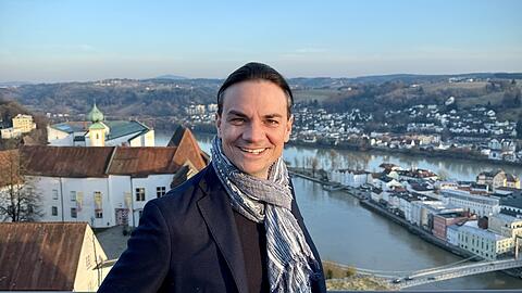 Sebastian Frankenberger in Passau &ndash; hier ist er f&uuml;r die FDP in den Stadtrat gew&auml;hlt worden.