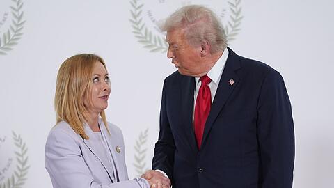 Das einst enge Verhältnis mit US-Präsident Trump bekam einen herben Dämpfer. (Archivbild) Das einst enge Verhältnis mit US-Präsident Trump bekam einen herben Dämpfer. (Archivbild)