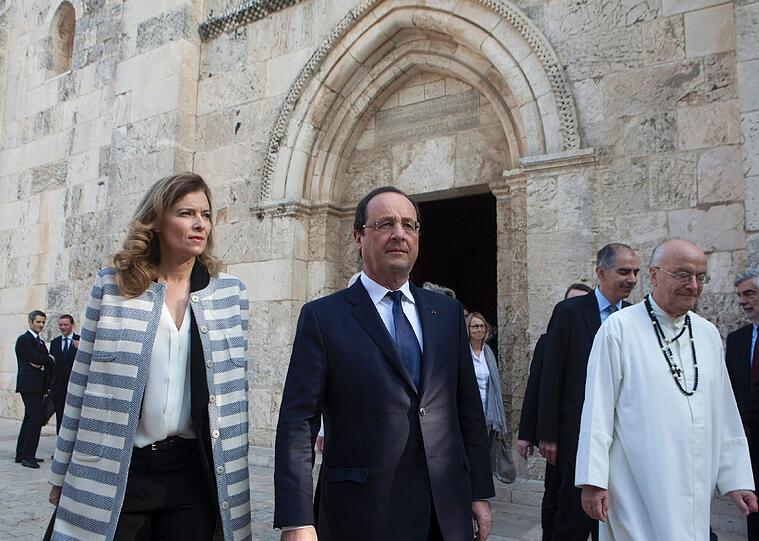 Valerie Trierweiler und Francois Hollande