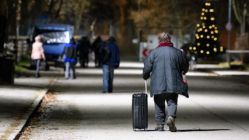 Weitere Bilder vom Kältebus-Einsatz in München.
