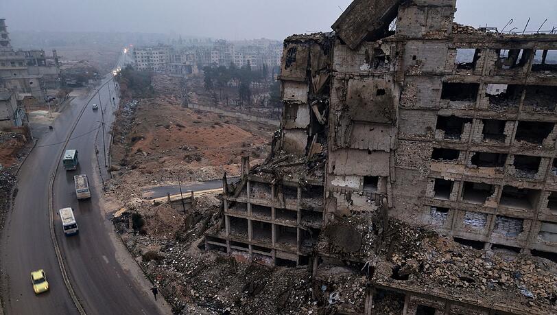 Während die Kriegsspuren in einigen Regionen Syriens kaum zu sehen sind, ist die Zerstörung andernorts immer noch groß. (Archivfoto) Während die Kriegsspuren in einigen Regionen Syriens kaum zu sehen sind, ist die Zerstörung andernorts immer noch groß. (Archivfoto)