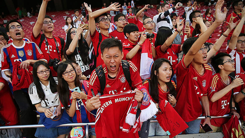 Nach zwei Jahren kehren die Bayern wieder nach China zurück, um ihre zahlreichen chinesische Fans zu verzücken. Nach zwei Jahren kehren die Bayern wieder nach China zurück, um ihre zahlreichen chinesische Fans zu verzücken.