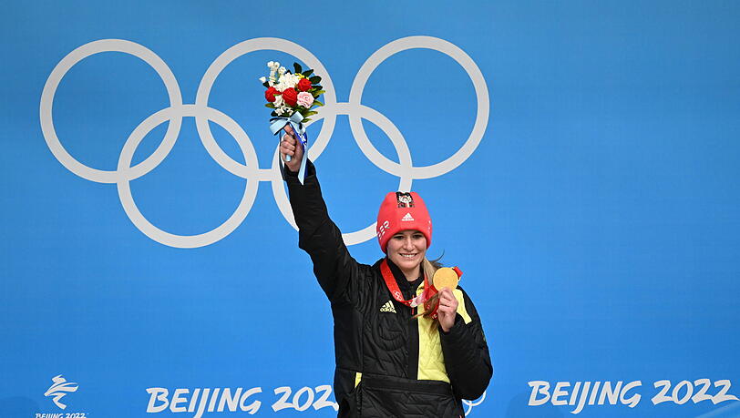 Rodel-Queen Natalie Geisenberger hat in Peking erneut Gold geholt.