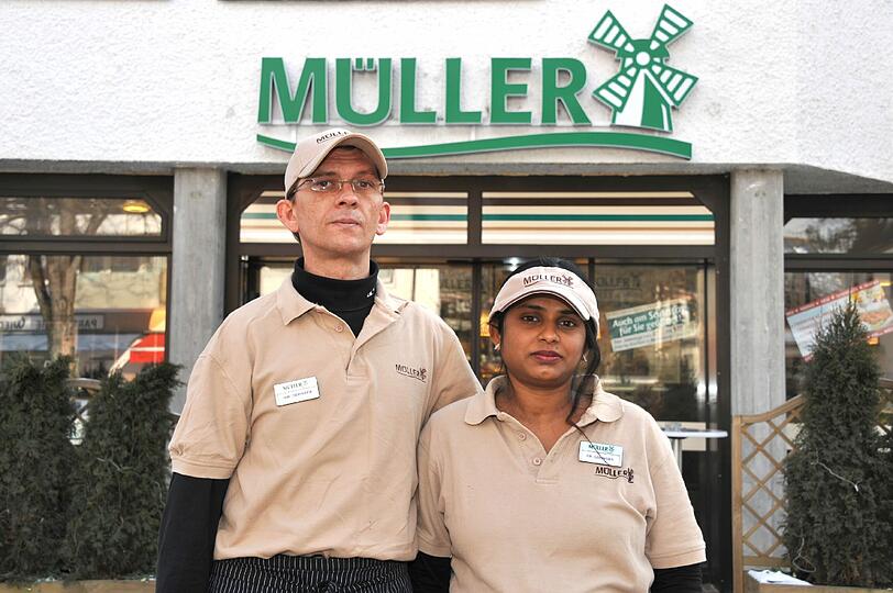 (Fast)am Ende: Oliver Deringer und seine Frau Dulni haben die Müller-Filiale in Solln gepachtet.