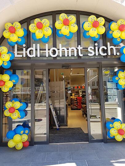 In die alte McDonald's-Filiale am Isartor ist ein Lidl gezogen - der kleinste Deutschlands.