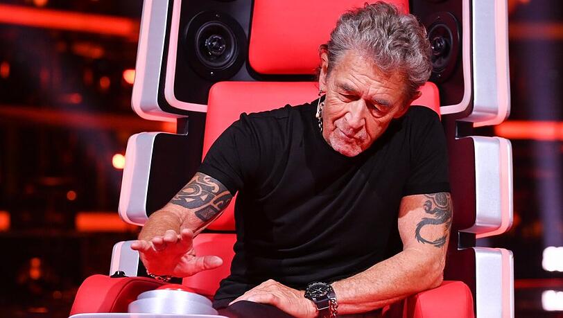 Peter Maffay buzzert bei "The Voice of Germany" um die besten Talente.