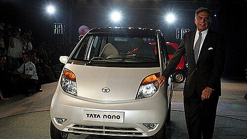 Ratan Tata und der Tata Nano Ratan Tata und der Tata Nano