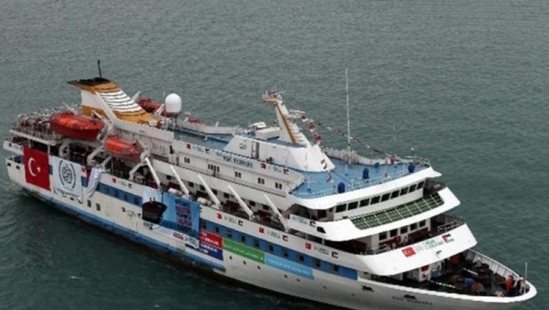 Eines der Schiffe der "Solidaritätsflotte" Eines der Schiffe der "Solidaritätsflotte"
