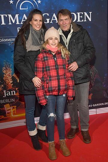 Katrin Wrobel mit Mann Klaus Fricke und Tochter Louisa