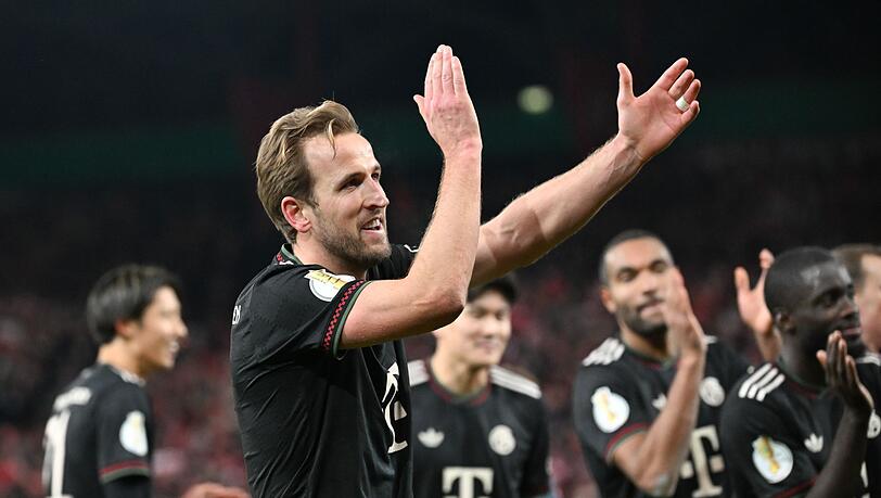 Kane freute sich sehr über den Sieg in Berlin. Kane freute sich sehr über den Sieg in Berlin.