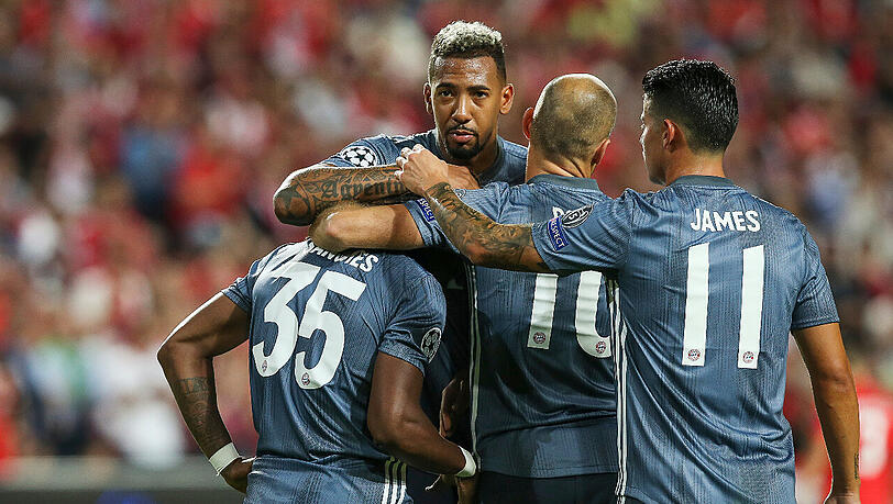 Boateng, Robben und James fehlen sicher im DFB-Pokalspiel gegen Rödinghausen. Eine Chance für Sanches (links)? Boateng, Robben und James fehlen sicher im DFB-Pokalspiel gegen Rödinghausen. Eine Chance für Sanches (links)?