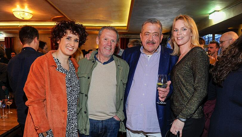 Hansi Kraus und Tochter Miriam Krause mit Joseph Hannesschläger und Angela Sandritter Hansi Kraus und Tochter Miriam Krause mit Joseph Hannesschläger und Angela Sandritter