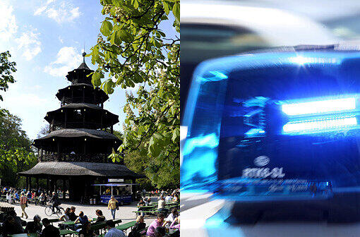 Ein Sex-Täter ist am Chinesischen Turm unterwegs: Eine Sechsjährige fiel einem Unbekannten zum Opfer.