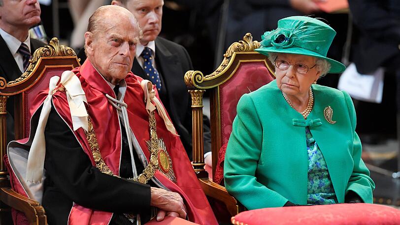 Prinz Philip ist erneut im King Edward VII Hospital in London
