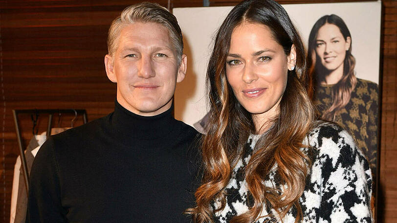 Bastian Schweinsteiger und seine Frau Ana Ivanovic messen sich gerne im sportlichen Wettbewerb.