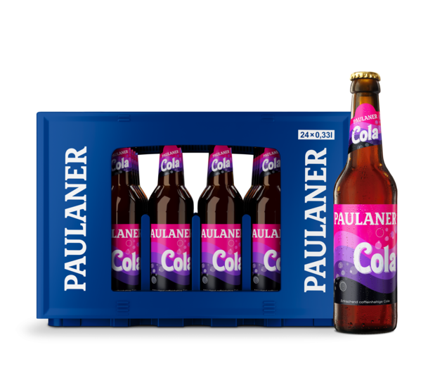 Die neue Paulaner-Cola kommt im März 2026 in den Handel. Die neue Paulaner-Cola kommt im März 2026 in den Handel.
