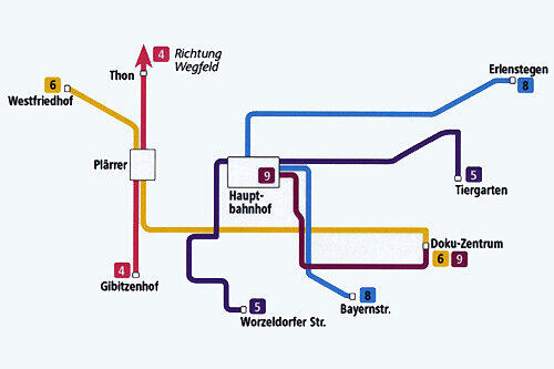 ...dadurch verändert sich das Straßenbahnnetz.