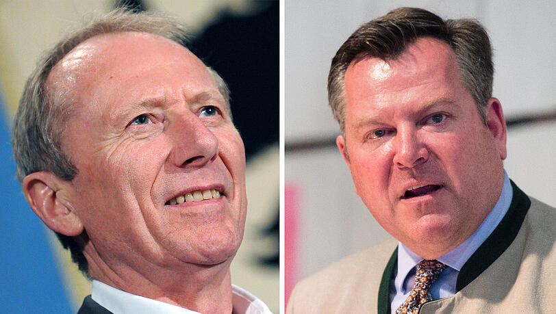 Bürgermeister Schmid und Ex-Bürgermeister Monatzeder. Bürgermeister Schmid und Ex-Bürgermeister Monatzeder.