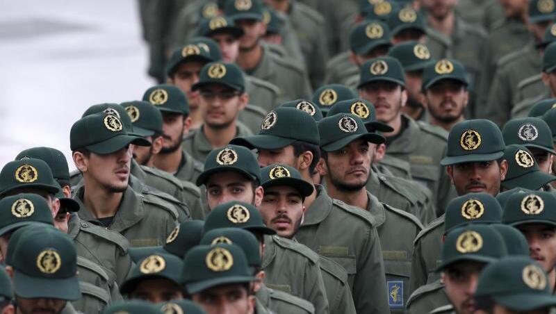 Mitglieder der iranischen Revolutionsgarde in Teheran.