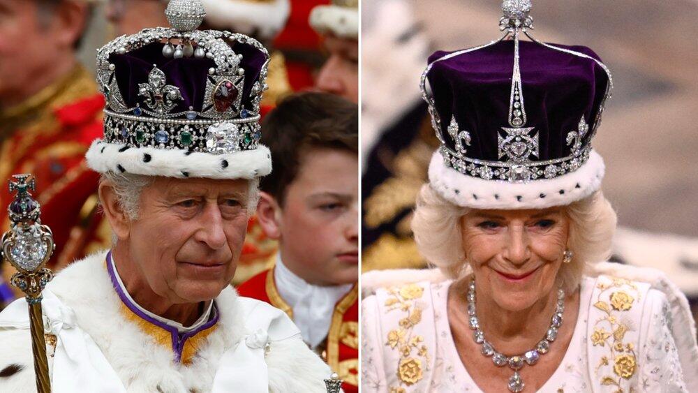 Feierliche Krönung von König Charles - mit einer strahlenden Camilla |  Abendzeitung München