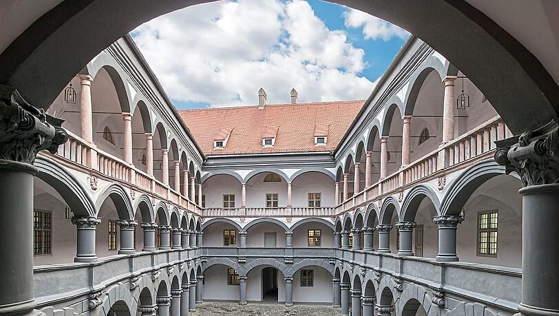 Der Münzhof gehört eher zu den verborgenen Schönheiten der Münchner Innenstadt. Foto: Landesamt für Denkmalpflege/Forstner Der Münzhof gehört eher zu den verborgenen Schönheiten der Münchner Innenstadt. Foto: Landesamt für Denkmalpflege/Forstner