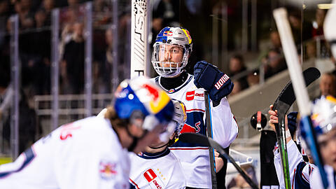 Der EHC um Konrad Abeltshauser hat Pech.