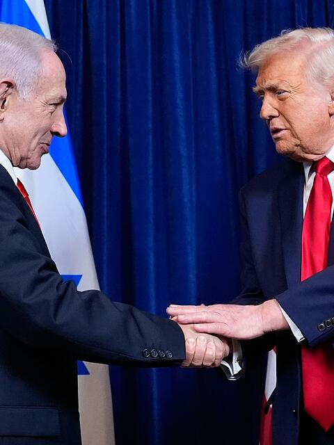 Donald Trump stellt sich dem Szenario einer Festnahme Netajahus in den USA strikt entgegen. (Archivbild)