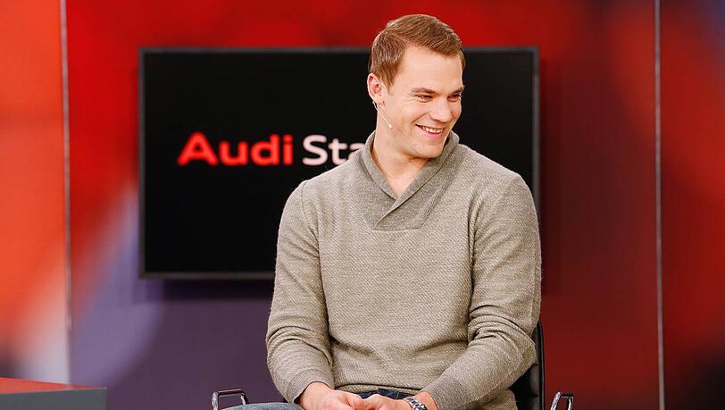 Manuel Neuer vom FC Bayern München zu Gast beim Audi Star Talk. Manuel Neuer vom FC Bayern München zu Gast beim Audi Star Talk.