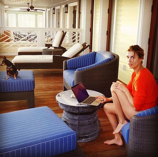 Elisabetta Canalis auf Instagram